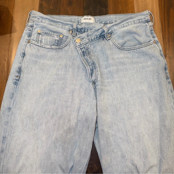 Agolde ARC Criss Cross Jeans - Picture 4 of 8